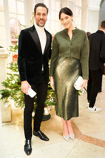 Alexander Mazza, Gloria Sophie Burkandt, 28. BMW Advents-Benefizkonzert, Cuvilli&eacute;s Theater, M&uuml;nchen, 6. Dezember 2023, Foto: Jens Hartmann/BMW